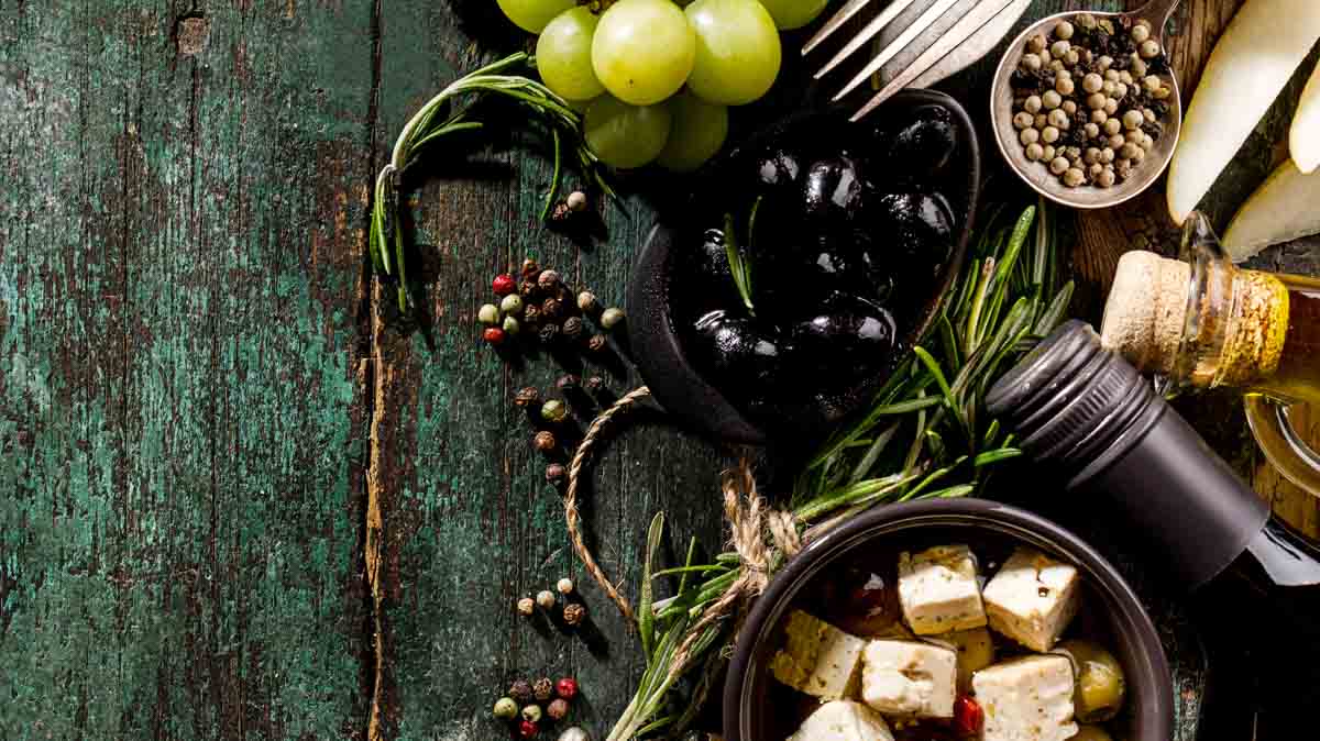 oliwa i sery w diecie śródziemnomorskiej